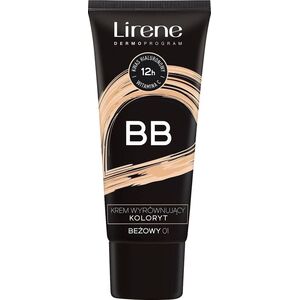 Lirene BB krem wyrównujący koloryt 01 Beige 30ml