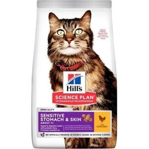 Hills  Hill's SP sensitive stomach & skin adult, chicken, dla kota7 kg