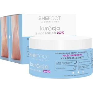 SheFoot SHEFOOT Regenerująco-kojąca witaminowa maść-preparat na pękające pięty z mocznikiem 20% 80g