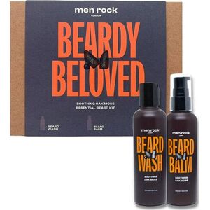 MenRock Beardy Beloved Soothing Oak Moss zestaw szampon do brody 100ml + balsam do brody 100ml