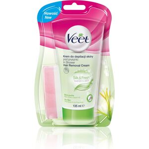 Veet Krem do depilacji pod prysznic dla skóry suchej 135 ml