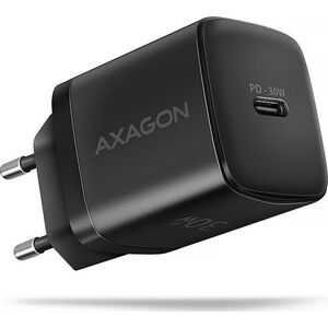 Φορτιστής Axagon AXAGON ACU-PD30, φορτιστής τοίχου Sil 30W, 1x θύρα USB-C, PD3.0/PPS/QC4+/SFC/AFC/Apple, μαύρο 13260752 8595247908315