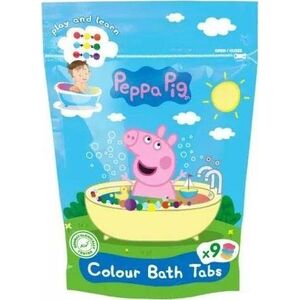 Peppa Pig Peppa Pig Barwinki koloryzujące do kąpieli 144g