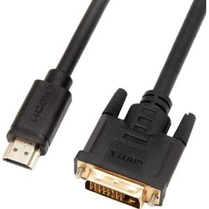 Adapter AV Unitek HDMI - DVI-D czarny (C1271BK-2M)