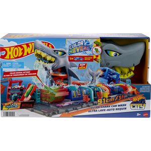 Hot Wheels Zestaw City Ultra Myjnia Rekina