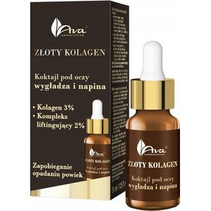 AVA LABORATORIUM_Złoty Kolagen koktajl pod oczy 15ml