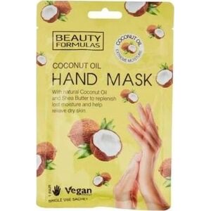 BEAUTY FORMULAS_Hand Mask regenerująca maska do dłoni Coconut Oil 1 para