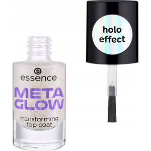 ESSENCE_Meta Glow Transforming Top Coat do paznokci z efektem holograficznym 8ml