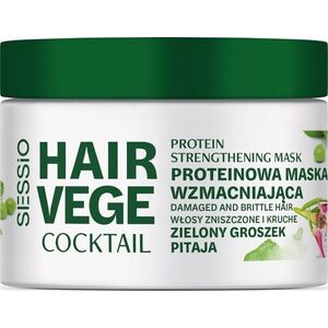 SESSIO_Vege Cocktail maska do włosów Smoczy Owoc&amp|Groszek 250g