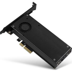 Axagon Adapter PCI-E x4 na 2x M.2 NVMe i SATA + aktywne chłodzenie (PCEM2-DC)