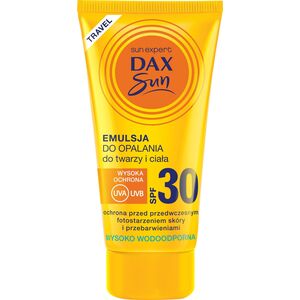 Dax Sun Dax Sun Emulsja do opalania d twarzy i ciała SPF 30 travel-50ml