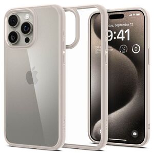 Spigen Case for iPhone 16 Pro Max - Spigen Ultra Hybrid - Natural Titanium 8809971232661 έως 12 άτοκες Δόσεις