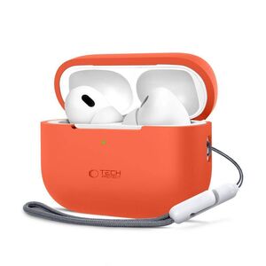 Case APPLE AIRPODS PRO 1 / 2 Tech-Protect Silicone Neon orange 5906302313716