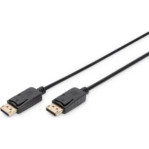 Kabel Digitus DisplayPort - DisplayPort 10m czarny (AK-340100-100-S)