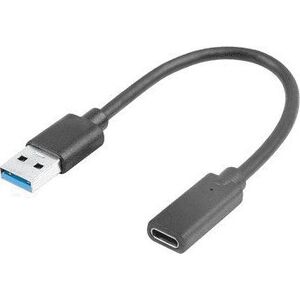 Adapter USB Lanberg Czarny  (AD-UC-UA-03)