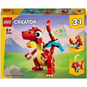 LEGO Creator Czerwony smok 3w1 (31145)