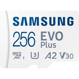 Karta Samsung EVO Plus 2024 MicroSDXC 256 GB Class 10 UHS-I/U1 A2 V30 (MB-MC256SA/EU)