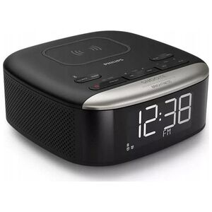 Radio Vega CYFROWE RADIO FM BUDZIK ALARM ZEGAR BLUETOOTH Z ŁADOWARKĄ Qi PHILIPS TAR7606/10>