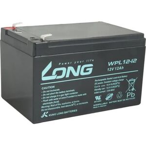 LONG baterie 12V 12Ah F2 LongLife 9 let (WPL12-12)