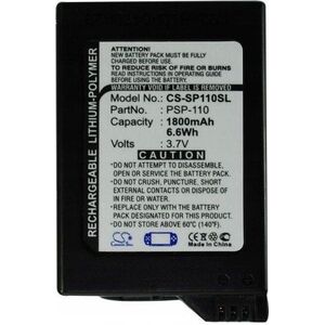 Cameron Sino Akumulator Bateria Typ Psp-110 Do Sony Psp-1000 Psp-1001 Psp-1006 Psp-1004 /  Cs-sp110sl