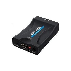 Adapter AV PremiumCord Scart - HDMI czarny (khscart02)