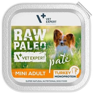 Raw Paleo Vetexpert RAW PALEO PATE MINI adult turkey 150g - indyk tacka