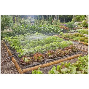 Gardena GARDENA Micro-Drip-System drip irrigation set vegetable/flower bed 60m2, dripper (black/grey, model 2023)