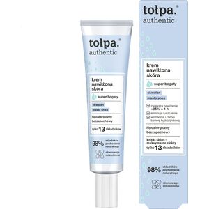 Alkotest TOŁPA_Authentic bogaty krem nawilżający Skwalan, Masło Shea 40ml