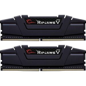 Memory G.Skill Ripjaws V, DDR4, 32 GB, 3200MHz, CL16 (F4-3200C16D-32GVK)