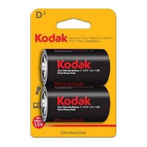 Kodak Extra Heavy Duty Battery D / R20 6000mAh 2 pcs.