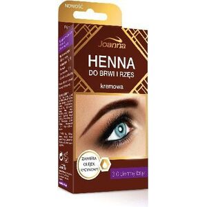 Joanna Henna for eyebrows and cream eyelash No. 3.0 dark brown 15 ml