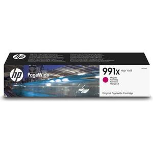 Ink HP Original purple ink cartridge 991X PageWide with large capacity (M0J94AE)