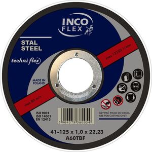 Inco Flex Λειαντικός δίσκος Τύπος 27 A24SBF 150 x 6 x 22,23 mm (M27-150-6,0-22A24S) 3235131