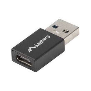 Lanberg USB-C - Προσαρμογέας USB Μαύρο (AD-UC-UA-01) 5804499