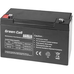 Green Cell AGM VRLA 6V 10Ah (AGM16) battery