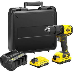 Stanley SFMCD710D2K τρυπάνι/πρόγραμμα οδήγησης 18 V 2 x 2 Ah μπαταρία 7505268