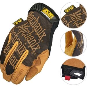 Mechanix Wear Mechanix Wear Γνήσια Δερμάτινα Γάντια Black-Coyote XL 7507014