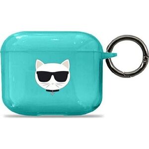 Προστατευτική θήκη Karl Lagerfeld KLA3UCHFL Choupette για AirPods 3 μπλε 8756749