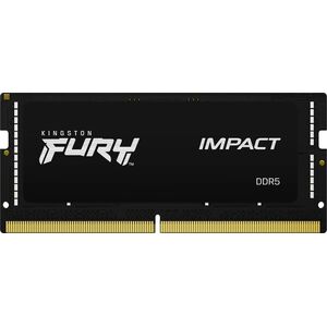 Μνήμη φορητού υπολογιστή Kingston Fury Impact, SODIMM, DDR5, 32 GB, 4800 MHz, CL38 (KF548S38IB-32) 9998687