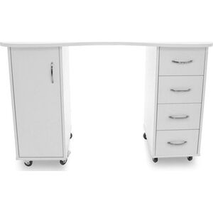 Activeshop Office 2027 BP white two cabinets