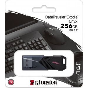 Pendrive Kingston Data Traveler Exodia Onyx, 256 GB (DTXON/256GB)