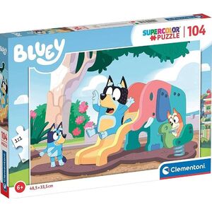 Clementoni CLE puzzle 104 maxi SuperKolor Bluey 27171 12736148