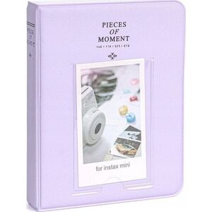 LoveInstant Photo album 64 pcs for Fujifilm INSTAX Mini 12 11 40 9 8 7s EVO LiPlay Link 2 SE / Pastel Purple