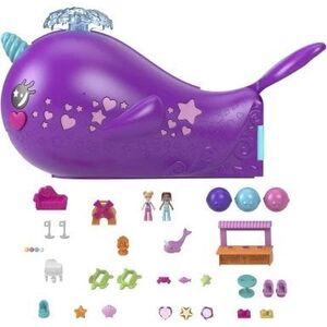 Mattel Polly Pocket Narwhal Submarine (HKV71) 13021916