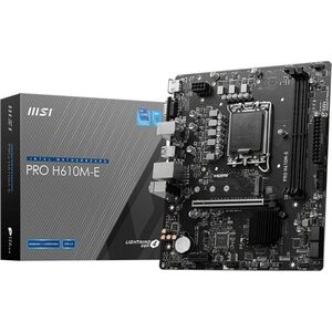 Main plate MSI PRO H610M-E