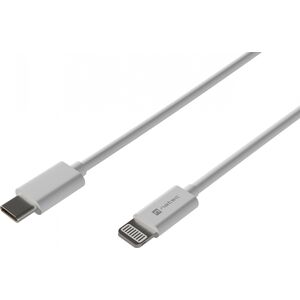 Natec USB-C - Καλώδιο Lightning 1 m Λευκό (NKA-2150) 13216677