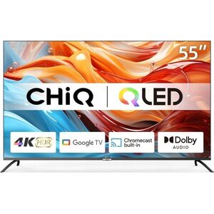 CHiQ U55QM8G QLED 55'' 4K Ultra HD Google TV 13229808