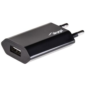 Akyga wall charger AK-CH-03BK 5W USB-A 5V / 1A black 5901720133205