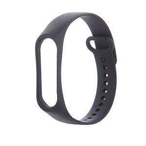 Silicone band for Xiaomi Mi Band 9 black 5907457796447