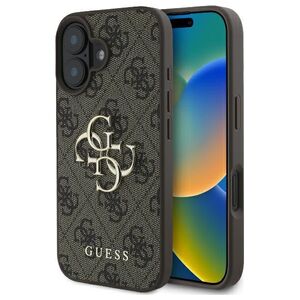 Guess case for iPhone 16 6,1&quot; GUHCP16S4GMGBR 4G Big Logo brown 3666339327569